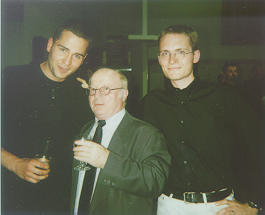 Der Florian, Herr Blüm und ich (v.l.n.r.)